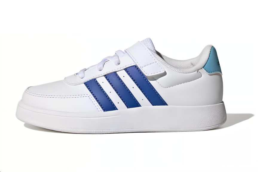 Adidas Neo Breaknet Low top Kids' Skateboarding Shoes White Blue Kids'