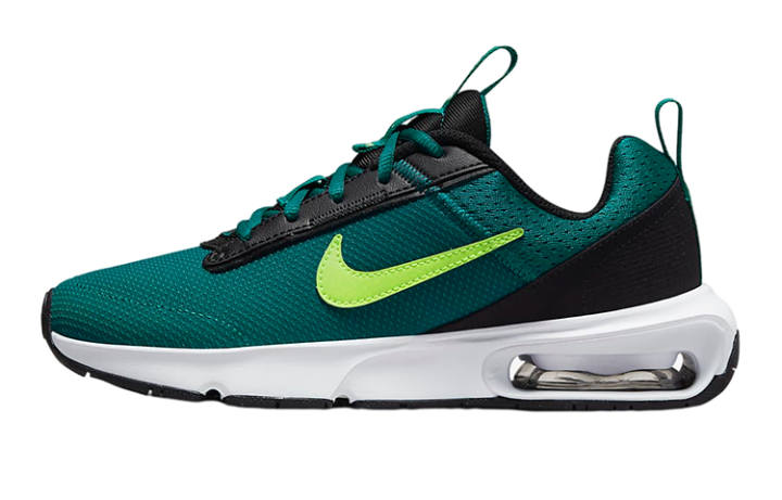 Nike Nike Air Max INTRLK Abrasion Resistant Low top Casual Shoes Green Black Unisex