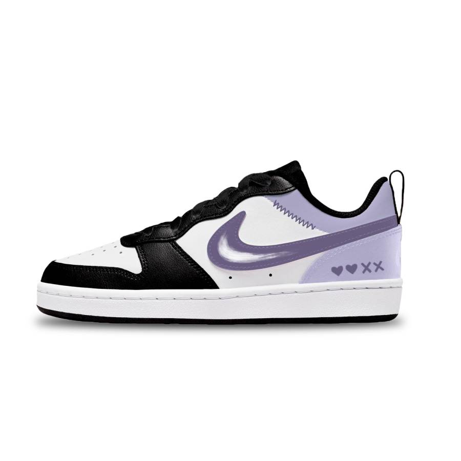 Nike Nike Court Borough Leather Abrasion Resistant Abrasion Resistant Low top Skateboard Shoes Kids'