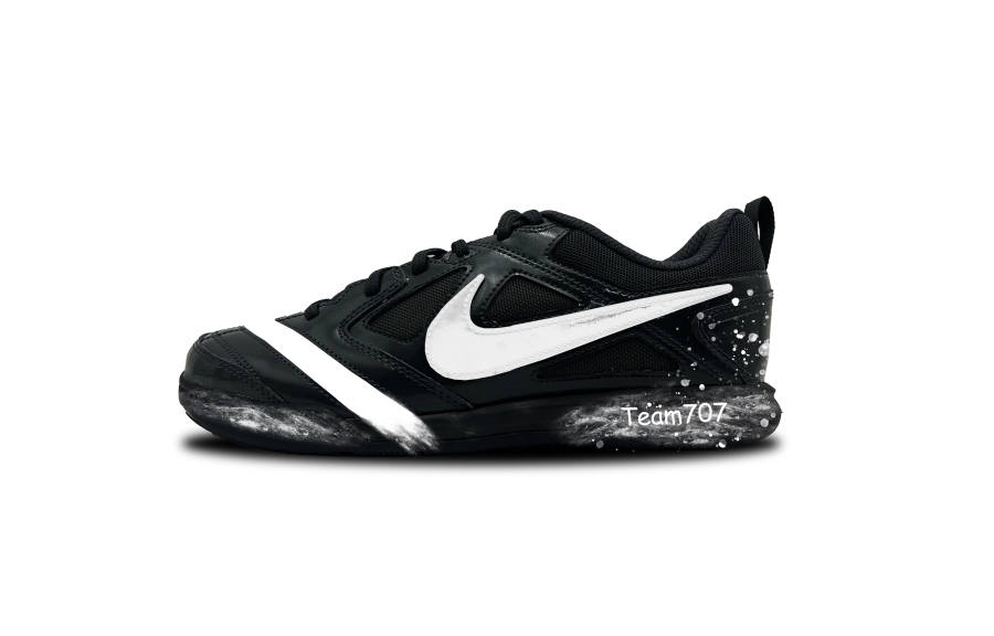 Nike Nike Gato LV8 Millennium 5.0 White Slip Resistant Low top Kids Lifestyle Shoes Black Teenagers