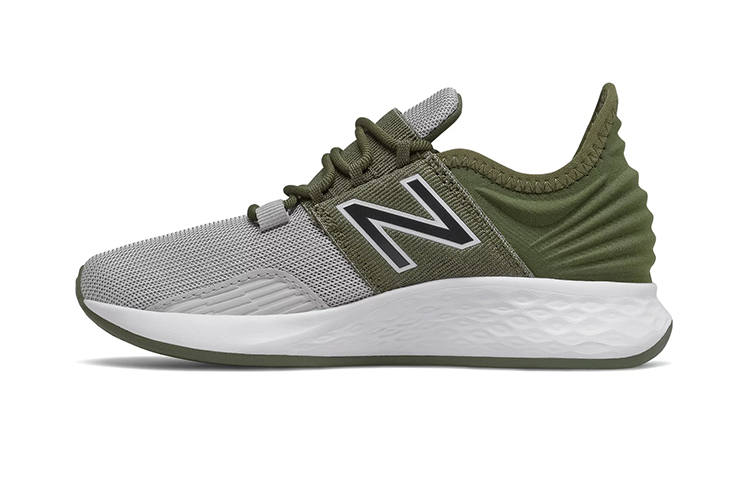 New Balance New Balance NB Fresh Foam Roav Athleisure Low top Kids' Running Shoes Green Gray Children Aged 3 7 Years Old