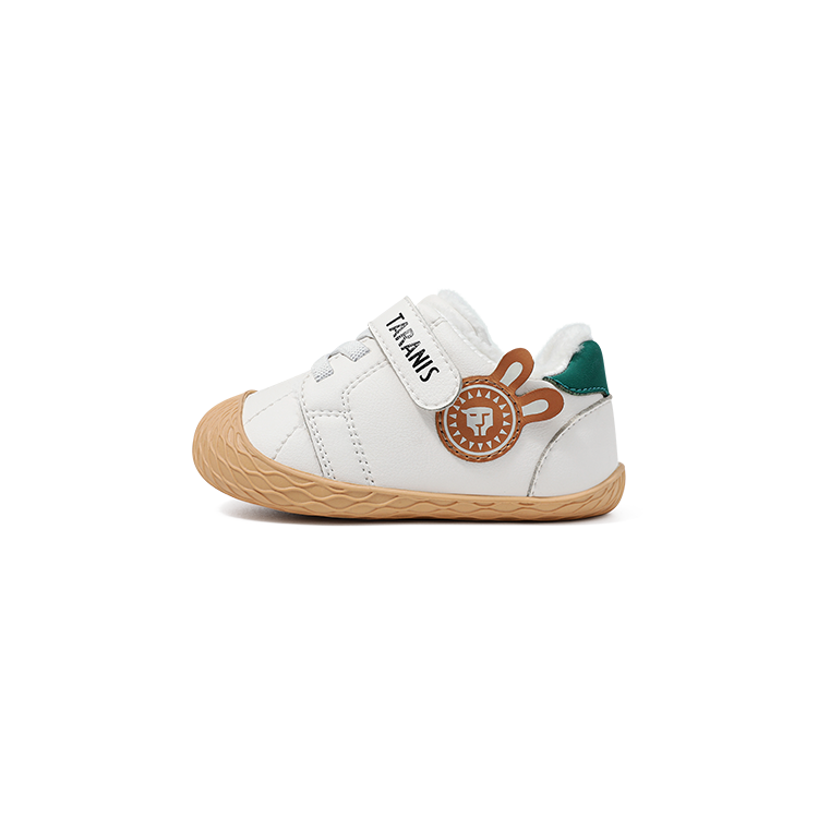 TARANIS Toddler Shoes White Apricot Infant And Toddler