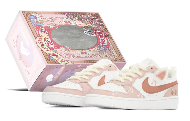 Nike Nike Court Borough Shy And Reserved Leather Slip Resistant Cushioning Slip Resistant Cushioning Low top