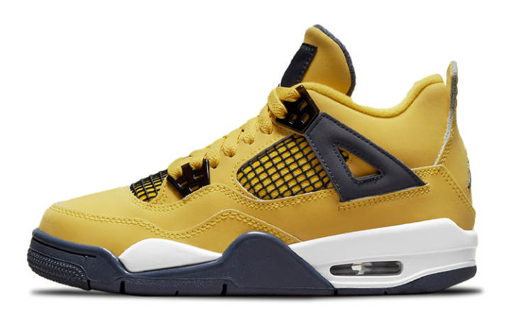 Jordan Jordan Kids Air Jordan 4 Retro "Lightning 2021" Sneakers