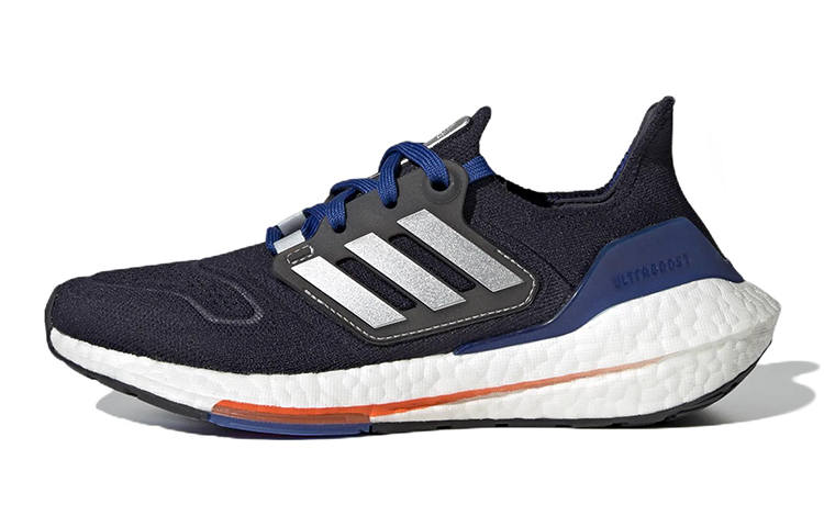 Adidas Adidas ULT J Cushioning Breathable Abrasion Resistant Low top Kids' Running Shoes Dark Blue Teenagers