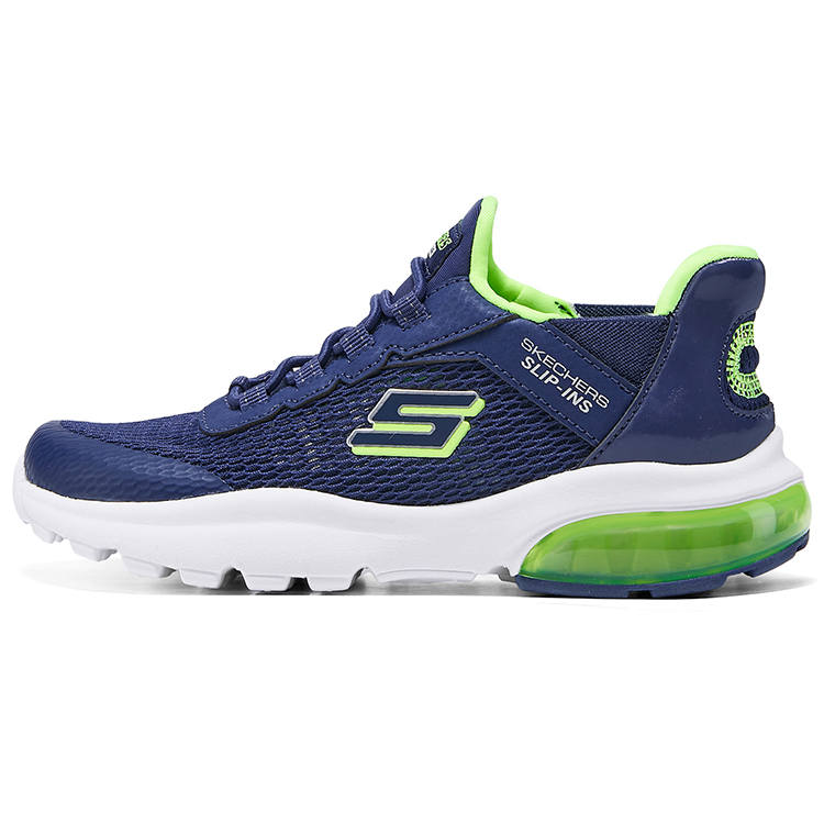 Skechers Kids Abrasion Resistant Lightweight Cushioning Breathable Slip Resistant Low top Running Shoes