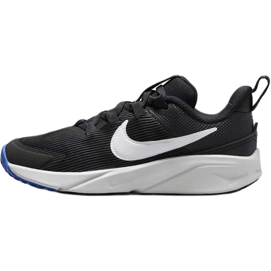 Nike Nike Star Runner 4 Slip Resistant Abrasion Resistant Low top Kids' Running Shoes Black Children Aged 3 7 Years Old