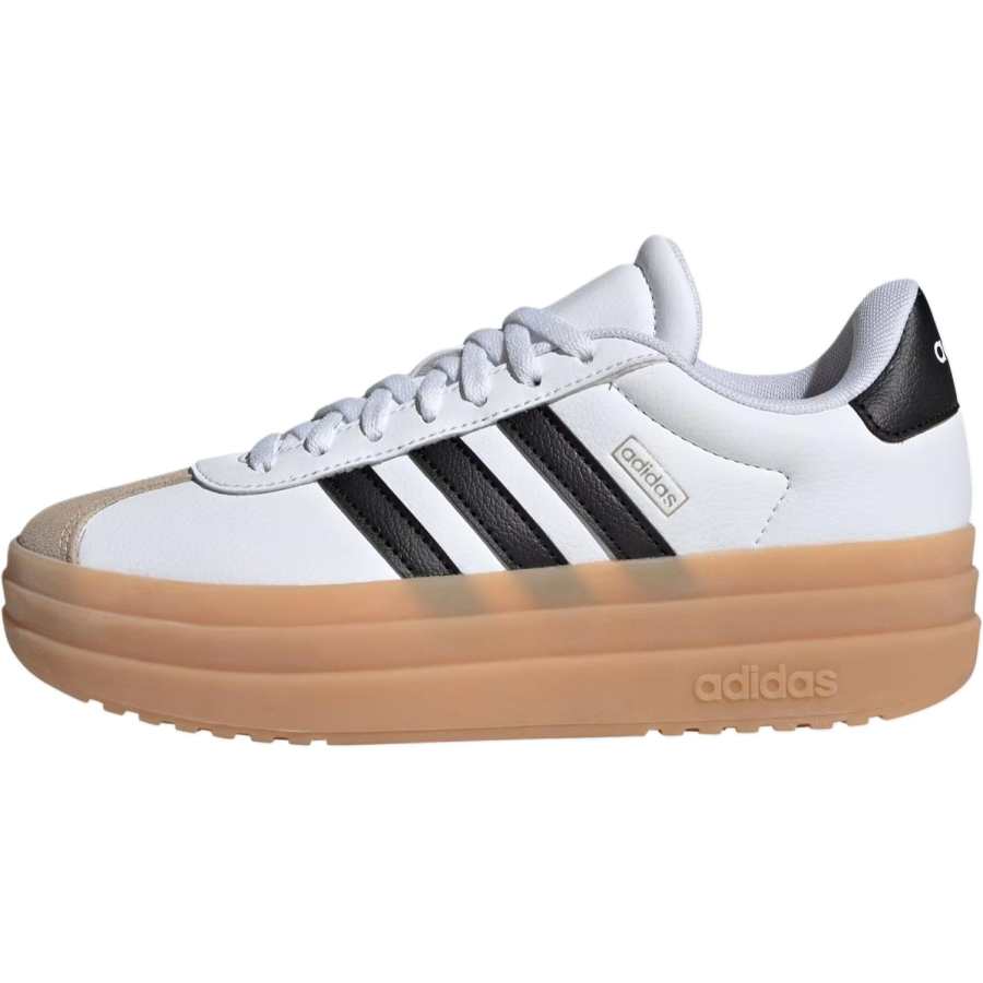 Adidas Adidas Slip Resistant Abrasion Resistant Low top Kids' Skateboarding Shoes White Black Teenagers