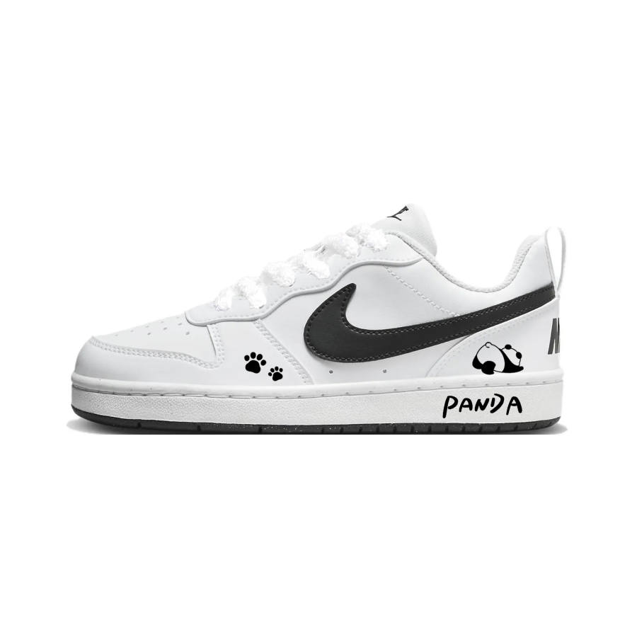 Nike Nike Court Borough Synthetic Leather Cushioning Abrasion Resistant Cushioning, Wear Resistant Low top Skateboard Shoes