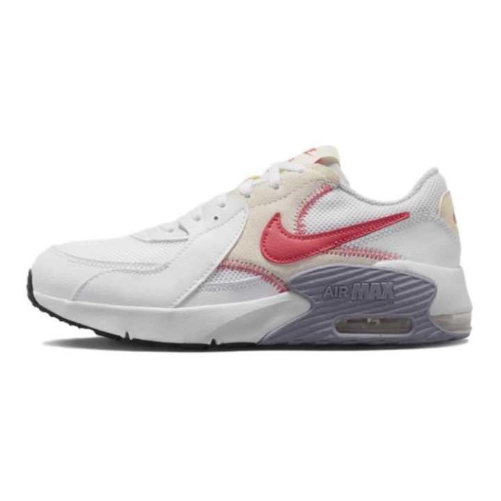 Nike Nike Air Max Excee Low top Running Shoes White Red Unisex