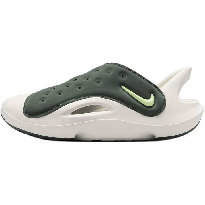 Nike Nike Slip Resistant Abrasion Resistant Low top Children's Sandals Green Kids'