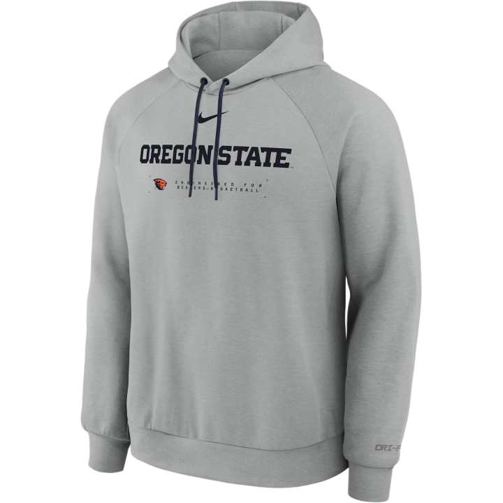 Nike Nike Oregon State Beavers Nike Ncaa Men's Basketball Coaches' Pullover Hoodie