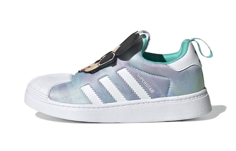 Adidas Originals Disney x Adidas Originals Comfortable Slip Resistant Abrasion Resistant Low top Kids' Skateboarding Shoes Blue