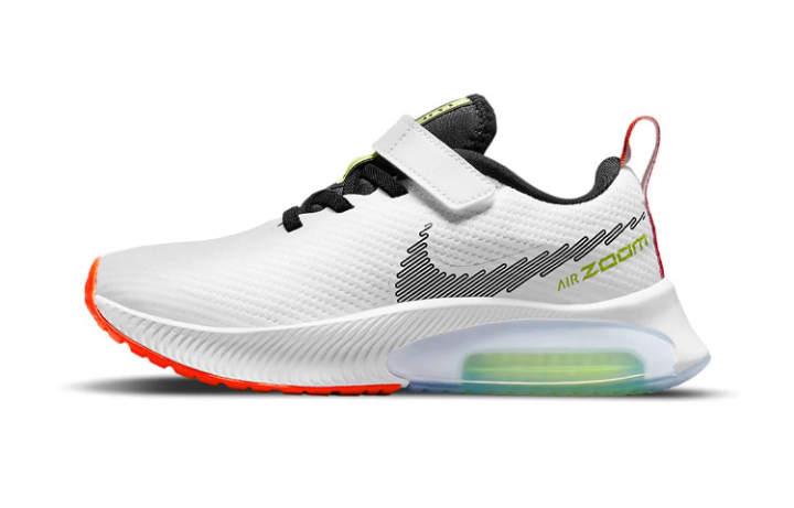 Nike Nike Air Zoom Arcadia Low top Running Shoes White Black Red Children Aged 3 7 Years Old