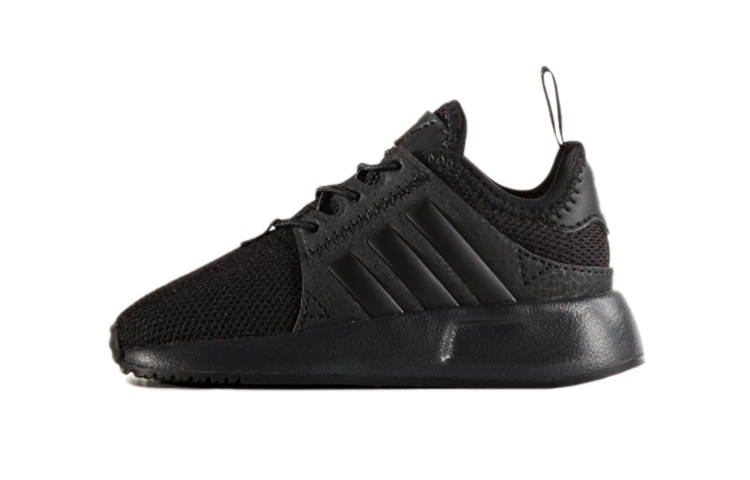 Adidas Originals X_PLR El I Breathable Mid top Sports Casual Shoes Black Infant And Toddler