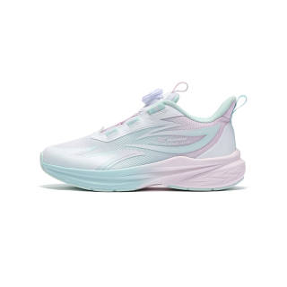 361°KIDS Gale 1.0 Synthetic Leather, Textile Low top Running Shoes White Pink Green Teenagers