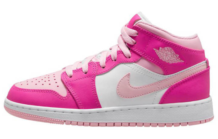 Jordan Jordan 1 Mid Fierce Pink GS