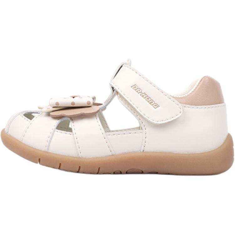 Dr.Kong Slip Resistant Abrasion Resistant Low top Toddler Shoes Beige/Apricot Infant And Toddler