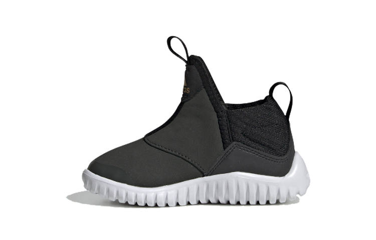Adidas Adidas Rapidazen I Slip Resistant Cushioning, Wear Resistant Low top Running Shoes Black Infant And Toddler