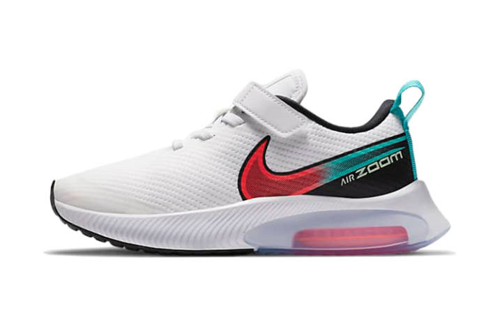 Nike Nike Air Zoom Arcadia Cushioning Low top Running Shoes White Red Blue Children Aged 3 7 Years Old