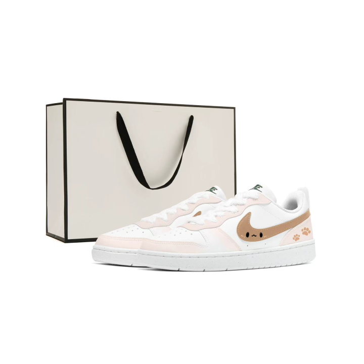 Nike Nike Court Borough Low 2 Leather Slip Resistant Abrasion Resistant Slip Resistant Abrasion Resistant Low top