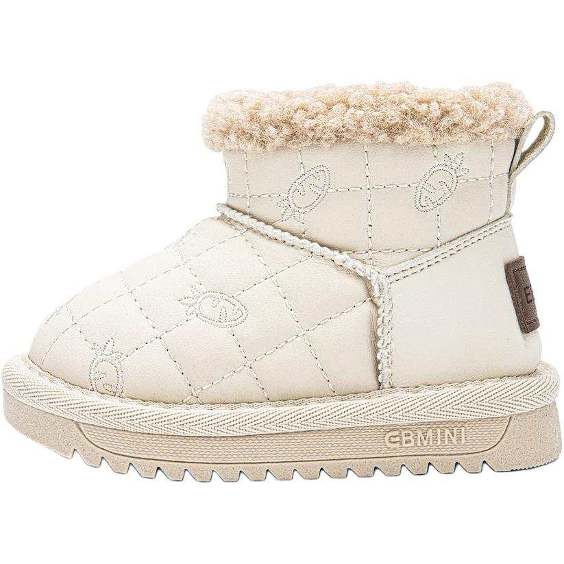 EBMINI Slip Resistant Anti Kick Abrasion Resistant Lightweight Cushioning Thermal High top Toddler Shoes