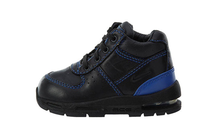 Nike Nike Air Max Goadome Cushioning, Wear Resistant Low top Toddler Shoes Black Blue Infant And Toddler