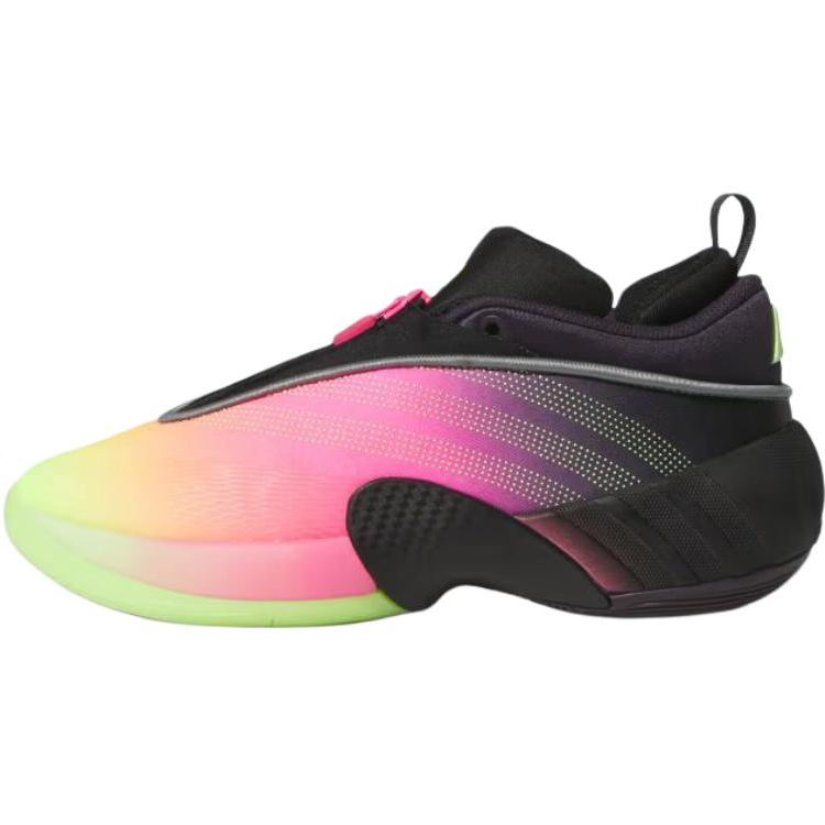 Adidas Adidas D.O.N. Issue #7 Low top Children's Basketball Shoes Black Pink Yellow Teenagers