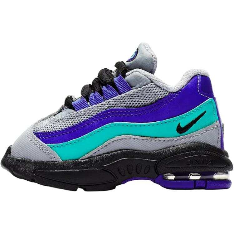 Nike Nike Air Max 95 Abrasion Resistant Low top Toddler Shoes Gray Infant And Toddler