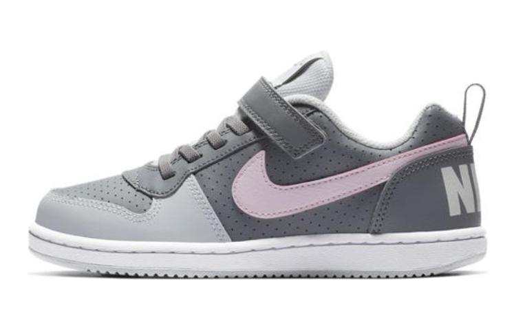 Nike Nike Court Borough JR Slip Resistant Cushioning Abrasion Resistant Slip Resistant Cushioning Abrasion Resistant Low top