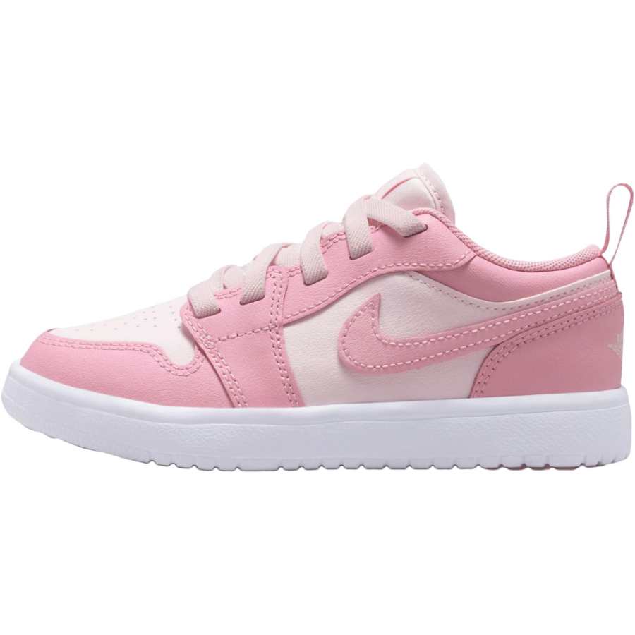 Jordan Jordan 1 Low top Kids' Skateboarding Shoes Pearl Powder Children Aged 3 7 Years Old