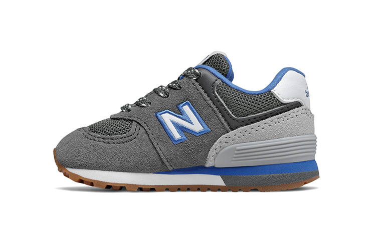 New Balance New Balance Comfortable Anti kick Low top Toddler Shoes Gray Blue Infant And Toddler