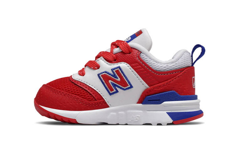 New Balance New Balance NB 997 Cushioning Low top Toddler Shoes White Red Infant And Toddler