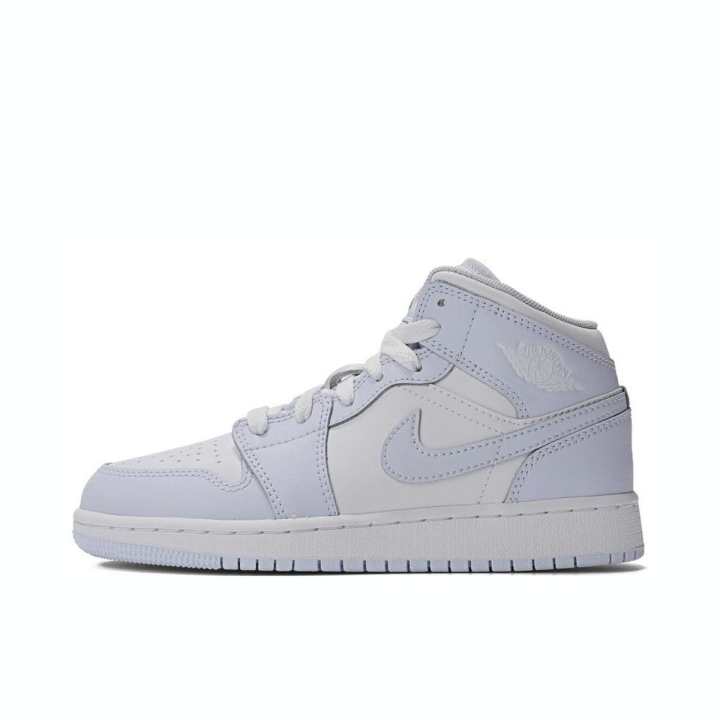 Jordan Jordan Synthetic Leather Basketball Shoes Light Blue Unisex