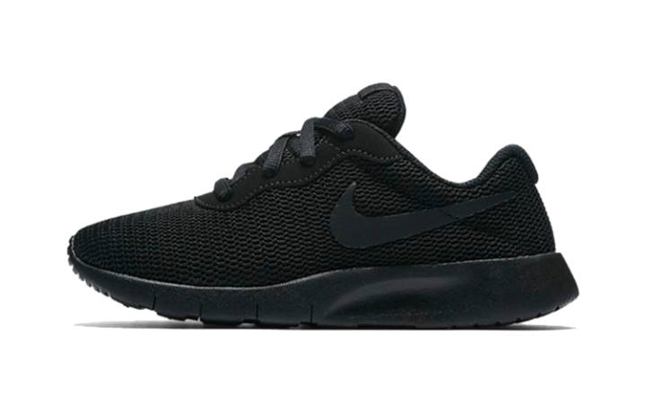 Nike Nike Tanjun Kids Lifestyle Shoes Black Children Aged 3 7 Years Old