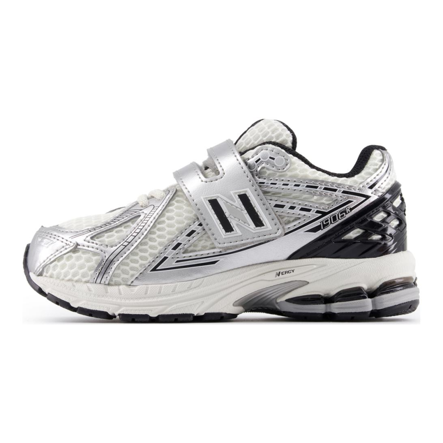 New Balance New Balance 1906 Abrasion Resistant Low top Kids Lifestyle Shoes Silver White Children Aged 3 7 Years Old
