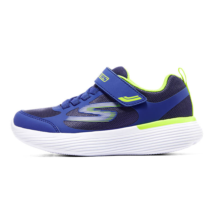 Skechers Go Run 400 V2 Abrasion Resistant Breathable Lightweight Cushioning Low top Casual Shoes Blue
