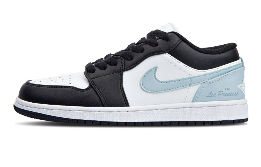Jordan Jordan Air Jordan 1 Abrasion Resistant Low top Children's Basketball Shoes Sky Blue Teenagers