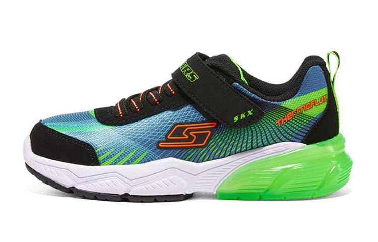 Skechers Low top Kids Lifestyle Shoes Black/Green Teenagers