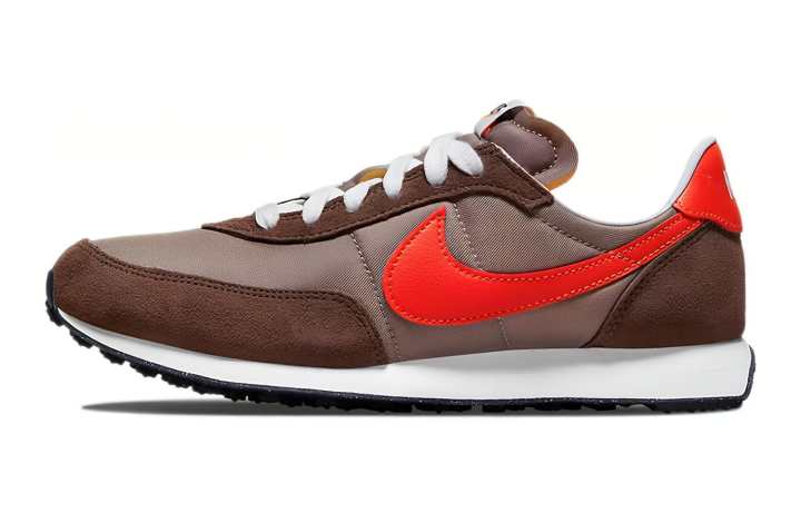 Nike Nike Waffle Trainer 2 'Flat Pewter Siren Red' GS
