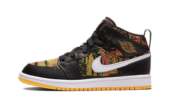 Jordan Jordan 1 Mid PS Black Laser Orange