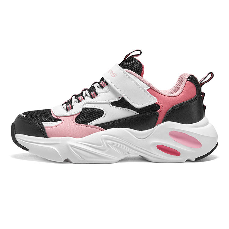 Skechers Kids Lifestyle Shoes Black White Teenagers
