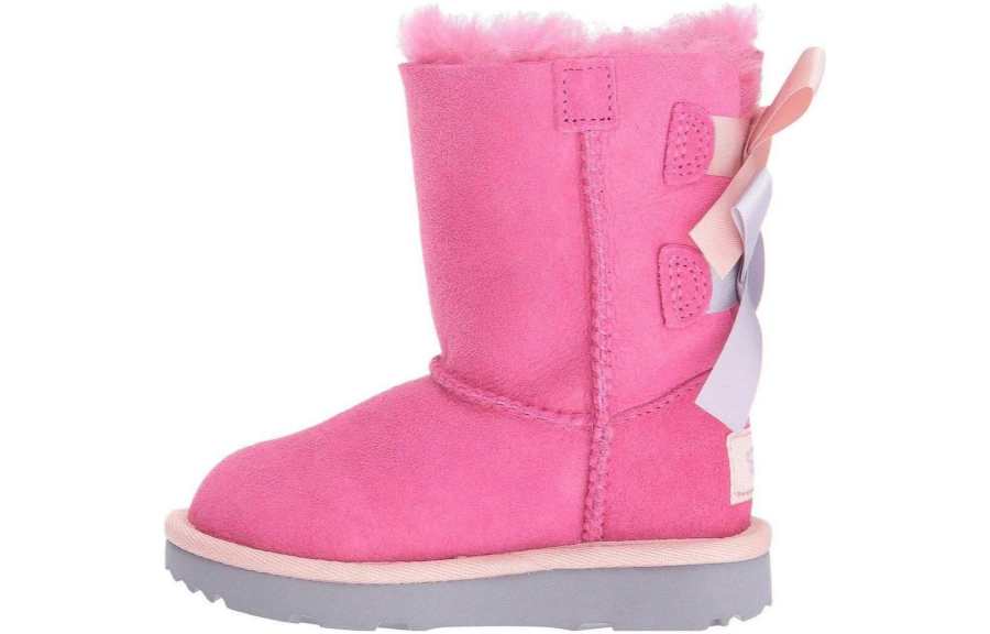 UGG UGG Suede Soft And Comfortable Crew Kids' Boots Pink Infant And Toddler
