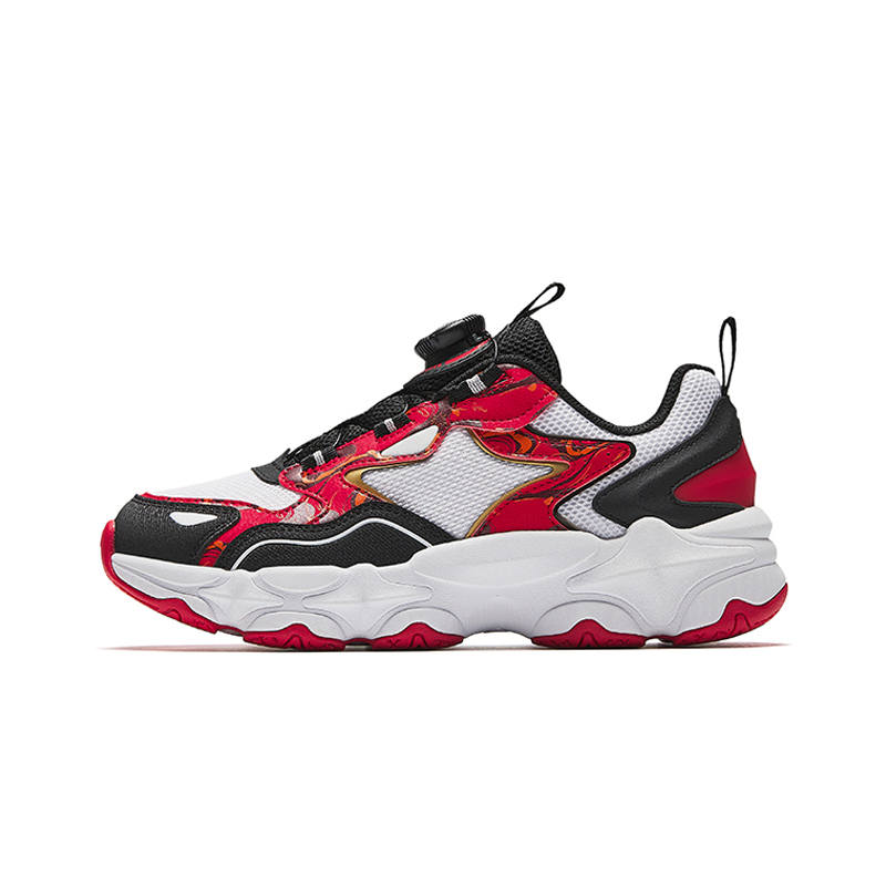 Antakids Low top Casual Shoes Anta White/Black/Classic Red Teenagers