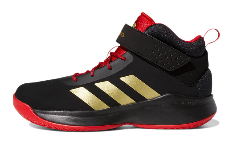 Adidas Adidas Cross Em Up 5 Cushioning, Wear Resistant Low top Children's Basketball Shoes Kids'