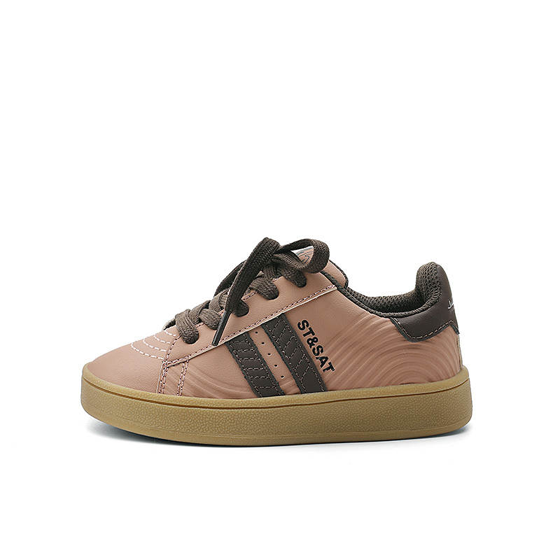 ST&SAT Synthetic Leather Anti Kick Lightweight Cushioning Height Increasing Kids' Skateboarding Shoes Kids'