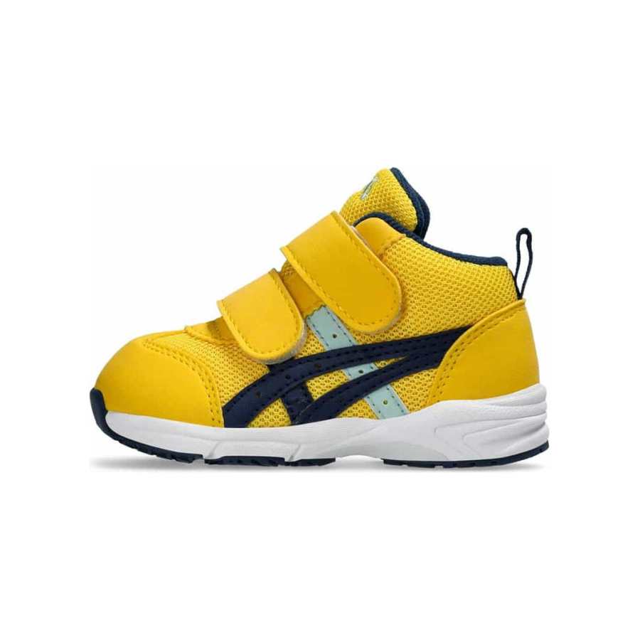 Asics Suku Mid top Toddler Shoes Yellow Black Infant And Toddler