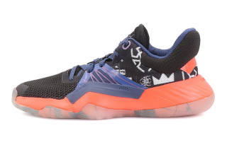 Adidas D.O.N. Issue #1 J Mitchell Slip Resistant Cushioning Breathable Low top Children's Basketball Shoes