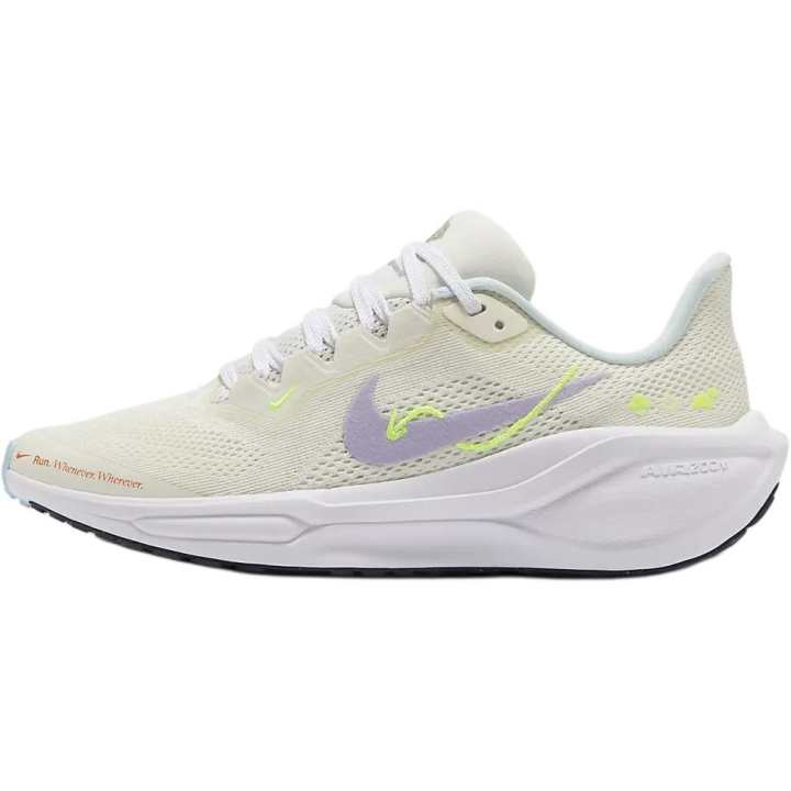 Nike Nike Pegasus 41 Cushioning, Wear Resistant Low top Kids' Running Shoes Beige