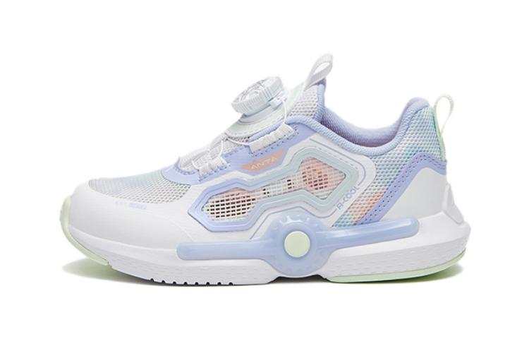 Antakids Anta Star Halo 1.0 Slip Resistant Cushioning Abrasion Resistant Sports Casual Shoes White Blue